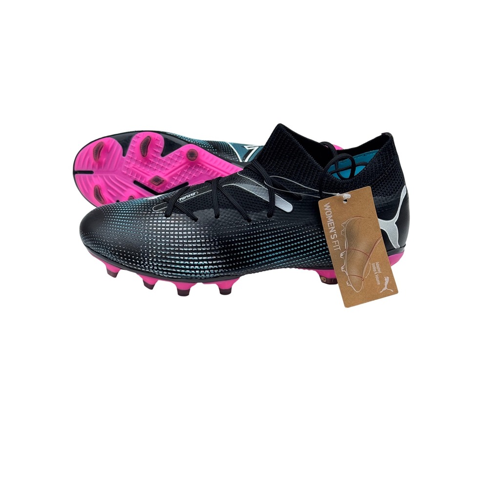 Puma Future 7 Ultimate FG/AG Women's Soccer Cleats Size 7 Black Pink NWT